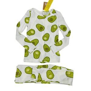 NWT Angel Dear Size 6 Avocado Thermal Loungewear